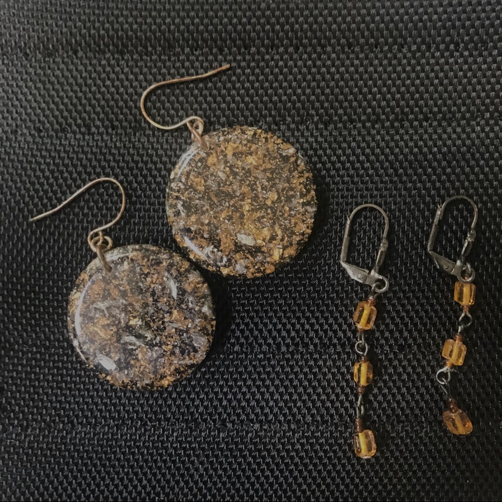 Two Pair Vintage Earrings